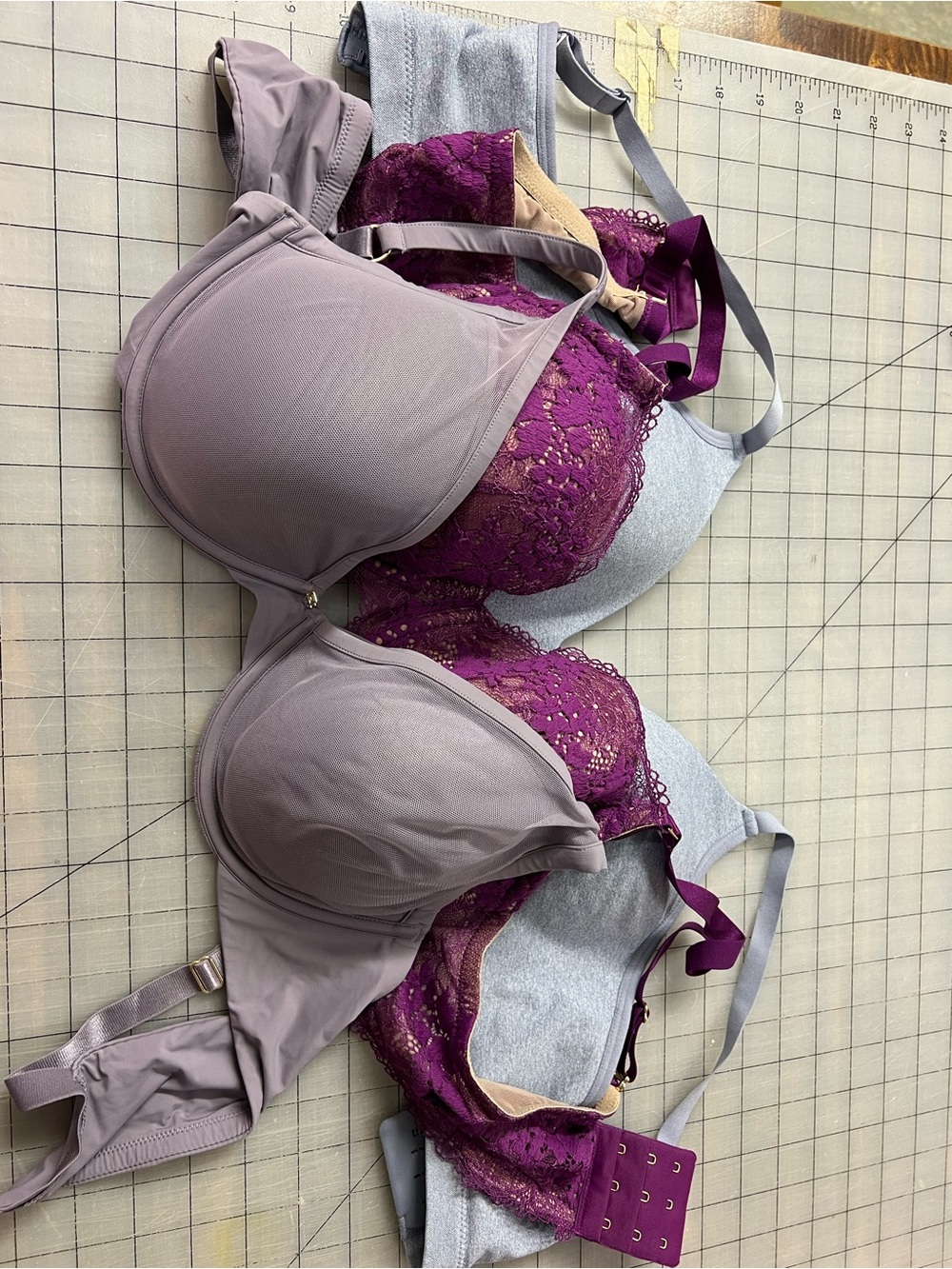 Lot of 3 Thirdlove Bras - Size 40b